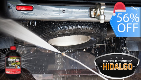 [Image: ¡Paga Q199 en Lugar de Q450 por Flushing: Lavado y Lubricación de Chasis con Ducha Grafitada Negra Sin Restricción de Tamaño de Vehículo!m]