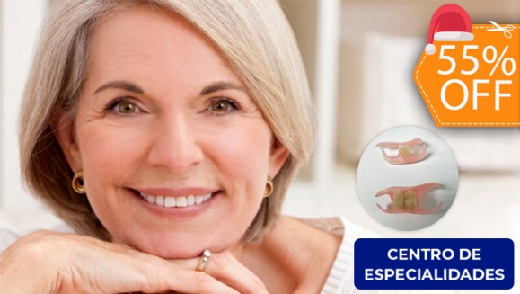 [Image: ¡Paga $250 en Lugar de $550 por Prótesis Dental Unilateral Removible (hasta 5 Dientes) + Diagnóstico y Evaluación con Cámara Intraoral + Limpieza con Ultrasonido + Pulido Dental + Aplicación de Flúor + 2 Sellantes + Evaluación de Cordales!m]