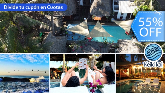 [Image: ¡Vacaciones de Verano con Piscina y a la Orilla del Mar! ¡Paga Q9,999 en Lugar de Q22,000 por Alquiler de 4 Noches en Hotel Privado para hasta 28 Personas!m]
