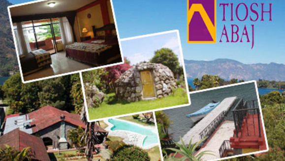 [Image: ¡Paga Q599 en lugar de Q1264 por 2 Noches de Hospedaje en Habitación doble para 2 adultos y 2 niños con impuestos incluidos + Uso de instalaciones en Hotel Tiosh Abaj en el Lago de Atitlán!m]