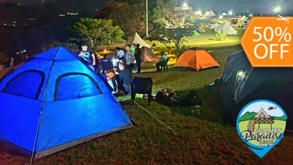 [Image: ¡Válido 31 de Agosto! ¡Paga $35 en Vez de $70 por Camping Tradicional en Eramon 360 Para 1 Persona, Incluye: Tienda de Acampar + Sleeping Bag + Guía Turístico + Transporte de Ida y Regreso con Aire + 1 Tirada del Columpio Más Alto del País!m]