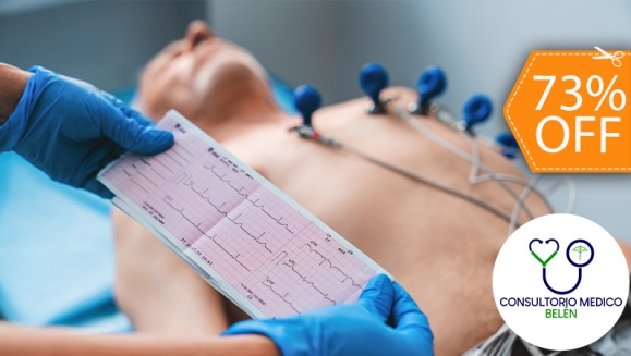 [Image: ¡Paga $12 en Lugar de $45 por Electrocardiograma Interpretativo + Consulta Médica General Integral + Toma de Presión Arterial + + Examen de Glucosa + Evaluación Odontológica!m]