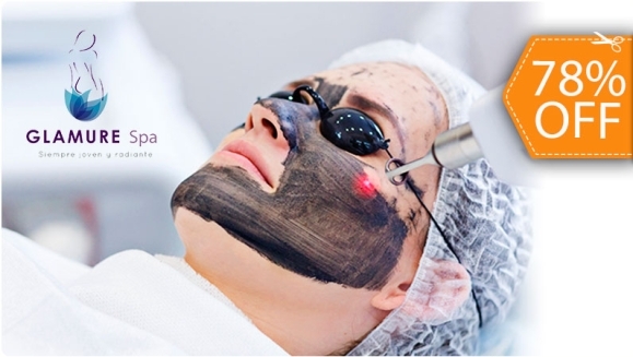 [Image: ¡Paga $19 en Vez de $85 por Novedoso Facial de Rejuvenecimiento “Hollywood Peel” con Microdermoabrasión con Punta de Diamante + Aplicación de Láser + Mascarilla de Carbón Activado + Extracción de Puntos Negros + Exfoliación + Hidratación y Más!m]