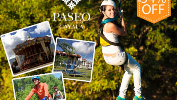 [Image: ¡Paga Q65 en vez de Q140 por 1 día de diversión que incluye: 1 paseo en canopy + 1 hora en bicicleta + 1 vuelta en Carrousel +1 salto en Eurobungy en Paseo Cayalá!m]