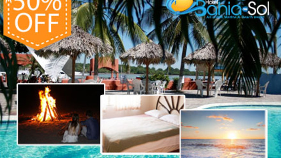[Image: ¡No esperes más para disfrutar del verano! ¡Paga $59 en lugar de $118 por Estadía de 1 noche para 2 adultos y 2 niños o 3 adultos en habitación sencilla con Desayunos Incluidos en Hotel Bahía del Sol!m]
