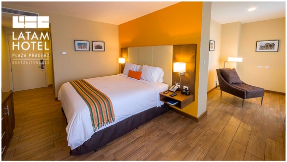 [Image: ¡Paga $78.30 en Lugar $158 por Estadía En Pareja en LATAM, Xela Guatemala: Habitación Doble para 2 Adultos + 2 Desayunos a La Carta + Acceso al Roof Top con Piscina Climatizada, Jacuzzi, Sauna Seco y Gimnasio!m]