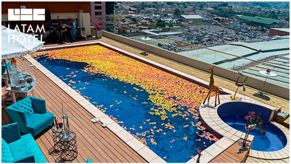 [Image: ¡Paga Q599 en Lugar de Q999 por Estadía En Pareja en LATAM, Xela: Habitación Doble para 2 Adultos + 2 Desayunos a La Carta + Acceso al Roof Top con Piscina Climatizada, Jacuzzi, Sauna Seco y Gimnasio!m]