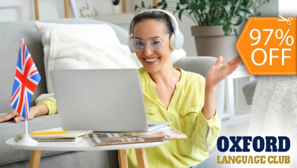 [Image: ¡Paga $19 en Lugar de $611 por 1 Curso de Inglés a Elección: Básico, Básico con TOEFL o Para Negocios + Herramienta con Inteligencia Artificial Para Practicar Conversación!m]