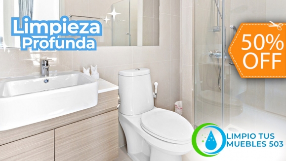 [Image: ¡Paga $30 en Lugar de $60 por Limpieza y Desincrustación Profunda de Baño: Ducha, Inodoro, Lavamanos y Piso!m]