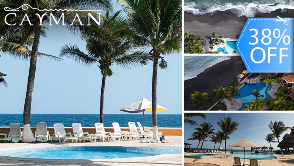 [Image: ¡Vive un Día de Sol, Mar y Sabor en Monterrico! ¡Paga Q250 en Vez de Q400 por Day Pass para 2 Personas + Q75 Consumibles en El Menú Abierto del Restaurante de en Hotel Cayman Suites!m]