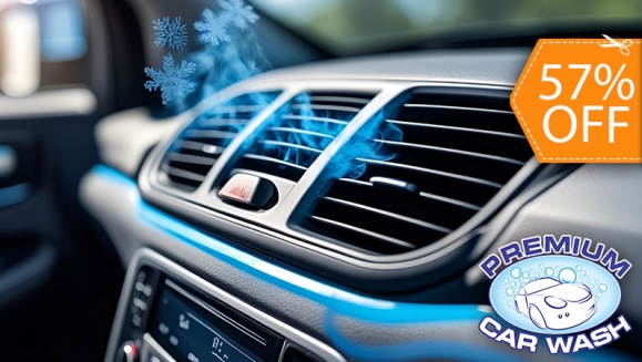 [Image: ¡Paga $15 en Lugar de $35 por Carga de Aire Acondicionado + Detección de Fugas + Prueba de Presión + Carga de Gas + Vacio del Sistema + Lavado Exterior del Condensador + Aromatizado de Sistema de Aire!m]