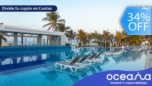 [Image: ¡OFERTA FLASH! ¡Oceana Resort TODO INCLUIDO! ¡Paga Q1,999 en Lugar de Q3,040 por Pre-Venta Exclusiva de Estadía Familiar para 2 Adultos y 2 Niños (De 0 a 5 Años) en Habitación Doble Standard + Impuestos Incluidos!m]