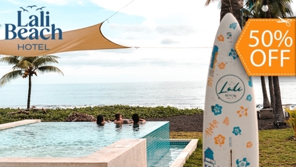 [Image: ¡Pre-Venta! ¡Paga $75 en Lugar de $150 por Estadía de 1 Noche para 2 Personas en Playa Barra Salada, Sonsonate + Desayunos!m]