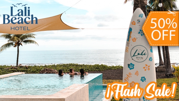 [Image: ¡FLASH SALE! ¡Paga $75 en Lugar de $150 por Estadía de 1 Noche para 2 Personas en Playa Barra Salada, Sonsonate + Desayunos Típicos!m]