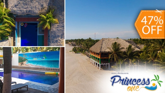 [Image: ¡Escape Romántico a la Playa! ¡Paga $40 en Lugar de $75 por Estadía de 1 Noche Para 2 Personas en Playa Costa del Sol, La Paz + 2 Desayunos!m]