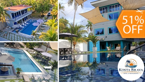 [Image: ¡El Plan Perfecto para Descansar Está Aquí! ¡Paga $36 en Lugar de $73 por Estadía de 1 Noche Para 2 Personas en Surf City, La Libertad + 2 Desayunos Típicos! ¡12 Cupones Disponibles!m]