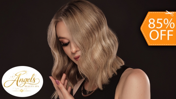 [Image: ¡Paga $19 en Lugar de $125 por Tinte Completo, Retoque o Mechas a Elección entre Balayage o Babylights + Sellador de Color + Tratamiento Ácido Hialurónico + Lavado Nutritivo + Corte de Puntas + Planchado!m]