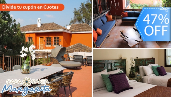 [Image: ¡Paga Q399 en Lugar de Q750 por Estadía para 2 Personas en Antigua Guatemala + 2 Desayunos Continentales + Impuestos Incluidos!m]