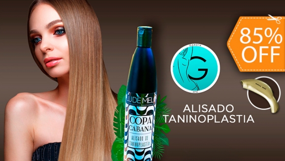 [Image: ¡Paga $29 en Lugar de $190 por Alisado de Taninoplastia en Garota Spa + Potencializador Photon Lizze Supreme + Lavado Detox + Mascarilla Capilar Hidratante + Limpieza de Puntas + Gotas de Argán!m]