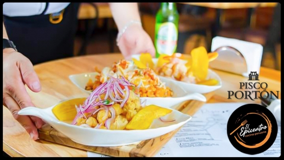 [Image: ¡Paga Q159 en Lugar de Q310 por Banquete Peruano con 2 Platos a Elección entre Ceviche, Arroz con Mariscos, Chufa de Mariscos, Lomo Saltado, Chicharrón de Pescado o Tiradito Clásico + 2 Bebidas Naturales, 2 Chilcanos o Cervezas!m]