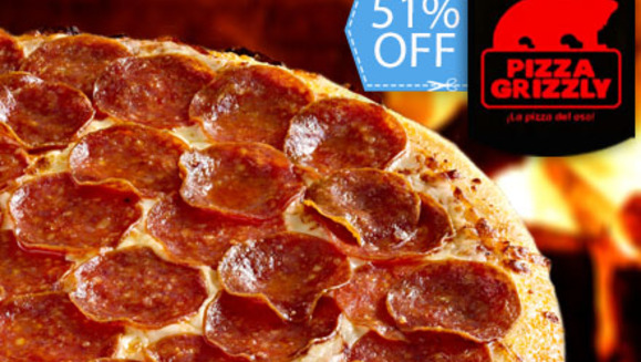 [Image: ¡Paga Q90 en lugar de Q182 por 2 Pizzas Grandes de 14” a elección en Pizza Grizzly!m]