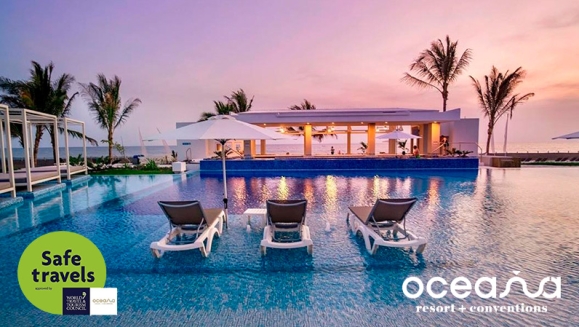[Image: ¡Oceana Resort TODO INCLUIDO! ¡Paga Q1,999 en Lugar de Q3,040 por Estadía Familiar para 2 Adultos y 2 Niños (Menores de 5 Años) en Habitación Superior + Impuestos Incluidos!m]