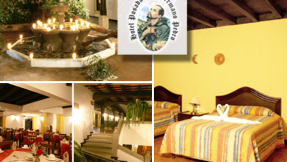 [Image: ¡Paga $40 en lugar de $85 por Estadía de una noche para 2 personas en Habitación Doble + 2 Desayunos Americanos en Hotel Posada del Hermano Pedro en Antigua Guatemala!m]