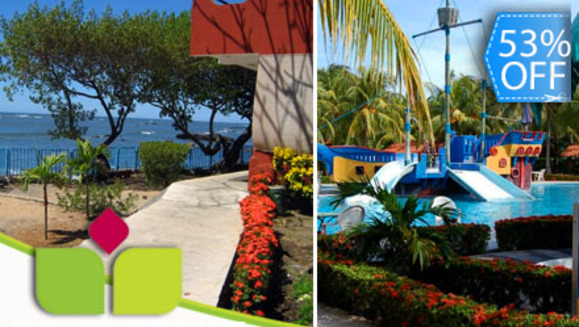 [Image: ¡Aquí siempre es Verano! ¡Paga Q320 en lugar de Q680 por estadía para 2 adultos y 1 niño en Hotel Las Veraneras Golf, Villas &amp; Resort, El Salvador!m]