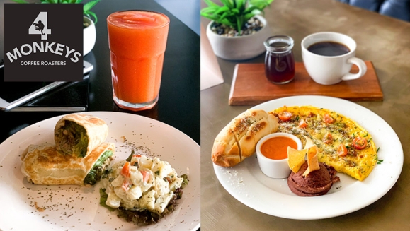 [Image: ¡Paga $7 y Consume $14 en Todo el Menú de 4 Monkeys Coffee Roasters!m]