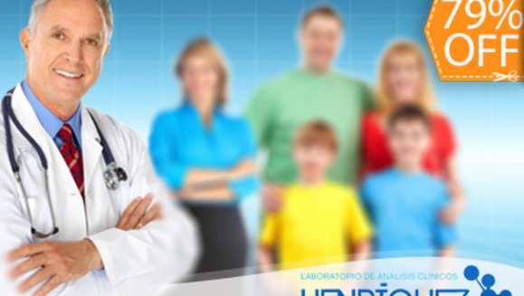 [Image: ¡Paga $25 en lugar de $120 por Chequeo Médico Ejecutivo de 9 Exámenes (Incluye Examen de Helicobacter Pylori) + Monitoreo de Presión Arterial en Laboratorio Clínico Henríquez Sucursal Colonia Médica!m]