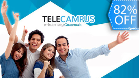 [Image: ¡Paga Q199 en lugar de hasta Q1,125 por Curso Profesional con Certificación Europea, en Línea a Elección entre más de 50 opciones en 11 áreas de formación: Marketing, Comercio, Diseño, Programación, Informática, Contabilidad y Más en Telecampus GT!m]
