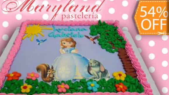 [Image: ¡Paga $32 en lugar de $69.95 por Pastel de 60 Porciones, Decorado con Cualquier Imagen Impresa en Papel de Arroz en Maryland Pastelería!m]