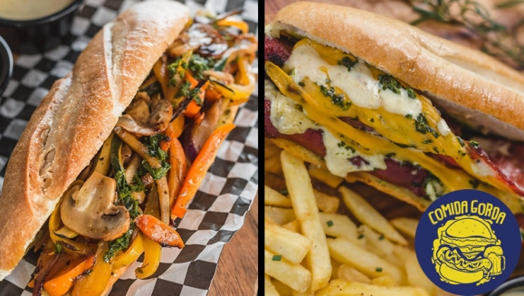 [Image: ¡Paga $8 en Lugar de $14 por 2 Menús a Elección entre Choripanzón, Burguesita o Veggie Sándwich + Papas Fritas!m]