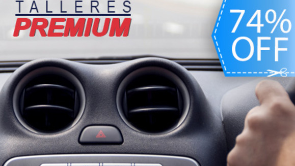 [Image: ¡Paga Q99 en vez de Q375 por Carga de A/C + Limpieza de Filtro A/C y Blower + Revisión de Sistema de Enfriamiento + Revisión Exterior de Fugas + Revisión General del Vehículo, Tren Delantero, Luces, Fajas de Accesorios y Más en Talleres Premium!m]