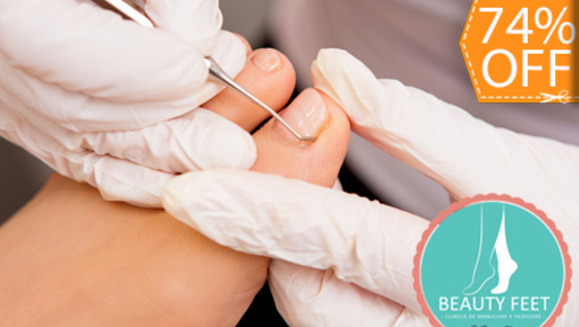 [Image: ¡Paga $10 en lugar de $38 por Manicure y Pedicure Clínico + Masaje de Reflexología + Maquillaje de Uñas en Pies y Manos + Hidratación en Beauty Feet by Forever Slim!m]