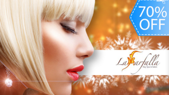 [Image: ¡Paga Q169 en lugar de Q570 por Paquete de Color que incluye: Tinte Completo Alfaparf +Tratamiento de Color Alfaparf + Corte Personalizado + Cepillado o Planchado + Gotas Selladoras de Argán + Lavado Spa en La Farfalla Day Spa &amp; Salón!m]