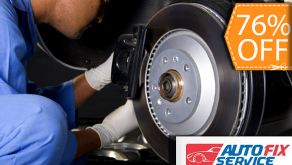 [Image: ¡Paga $12 en lugar de $50 por Revisión y Ajuste de Frenos + Balanceo de Llantas + Lavado de Motor y más en Autofix Service!m]