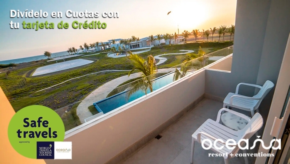 [Imagen:¡Oceana Resort TODO INCLUIDO! ¡Paga Q1,999 en Lugar de Q3,040 por Estadía Familiar para 2 Adultos y 2 Niños (Menores de 6 Años) en Habitación Superior + Impuestos Incluidos!]