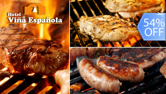 [Image: ¡Paga Q149 en vez de Q325 por Parrillada Antigueña para 2 Personas con Lomito, Puyazo, Pollo y Chorizo + 2 Guarniciones + 2 Cervezas ó 2 Bebidas Naturales en Viña Española Antigua Guatemala!m]