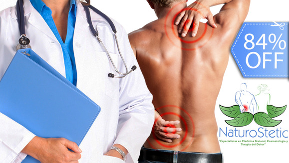 [Image: ¡Paga Q95 en vez de Q600 por Masaje Quiropráctico Profundo que incluye: Masaje Relajante Profundo + Corrección de Vértebras + Ozonoterapia + Vibroterapia + Exfoliación + Ventosas + Luz Infrarroja + Consulta y Análisis Médico en Naturo Stetic!m]