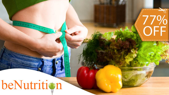 [Image: ¡Paga $15 en lugar de $65 por Plan Nutricional que Incluye: Consulta + Plan de Alimentación Personalizado + Evaluación Gratis para 1 Acompañante y más en BeNutrition!m]