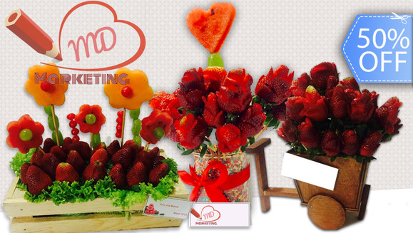 [Image: ¡Paga Q195 en lugar de Q390 por Exquisito y Hermoso Arreglo Frutal para Mamá, a Elección en MD Marketing!m]