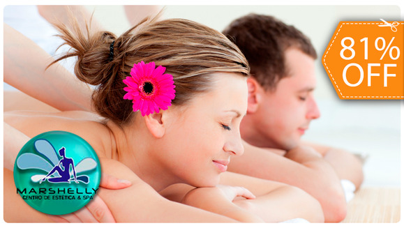 [Image: ¡Paga $22 en lugar de $115 por Paquete Relajante que Incluye: 2 Masajes Relajantes + 2 Terapias de Piedras Calientes + 2 Hidroterapias + 2 Ondas de Choque para Dolor en Marshelly!m]