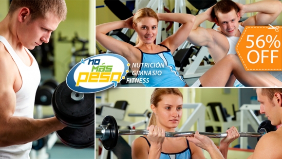 [Image: ¡Paga $18 en vez de $41 por 1 Mes de Gimnasio TODO INCLUIDO (Pesas, Indoor, Cycling, Entrenamiento Funcional, Baile, Aeróbicos, Keep Moving y Danza Árabe) o Circuito Cardiovascular Personalizado + Evaluación Nutricional en Gimnasio No Más Peso!m]