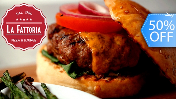 [Image: ¡Paga Q99 en vez de Q198 por 2 Combos de Gourmet Burgers a Elección + Papas Fritas + Fagiolini + 2 Bebidas en La Fattoria!m]