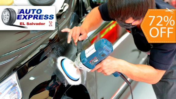 [Image: ¡Paga $19 en vez de $67 por Restauración de Pintura (Robin, Abrillantado, Pasteado) + Alineado Computarizado + Revisión de Frenos + Carwash Completo en Auto Express!m]