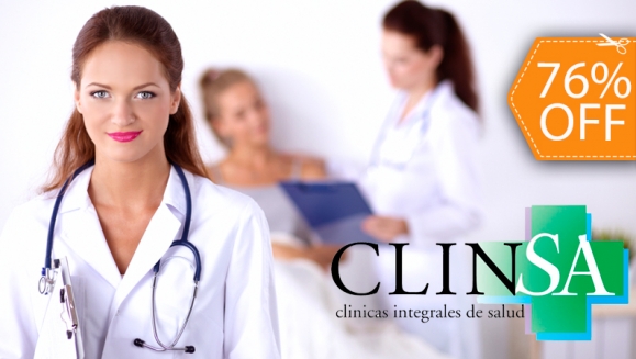 [Image: ¡Paga $20 en vez de $85 por Paquete Ginecológico que Incluye: Citología + Ultrasonografía Pélvica + Consulta Ginecológica + Evaluación de Rejuvenecimiento Vaginal en CLINSA!m]