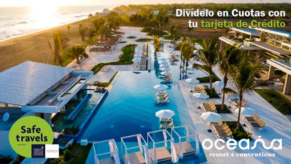 [Image: ¡Oceana Resort TODO INCLUIDO! ¡Paga Q1,999 en Lugar de Q3,040 por Estadía Familiar para 2 Adultos y 2 Niños (Menores de 6 Años) en Habitación Superior + Impuestos Incluidos!m]