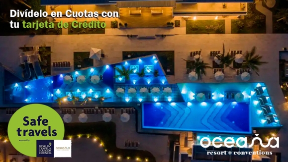 [Image: ¡Oceana Resort TODO INCLUIDO! ¡Paga Q1,999 en Lugar de Q3,040 por Estadía Familiar para 2 Adultos y 2 Niños (Menores de 6 Años) en Habitación Superior + Impuestos Incluidos!m]