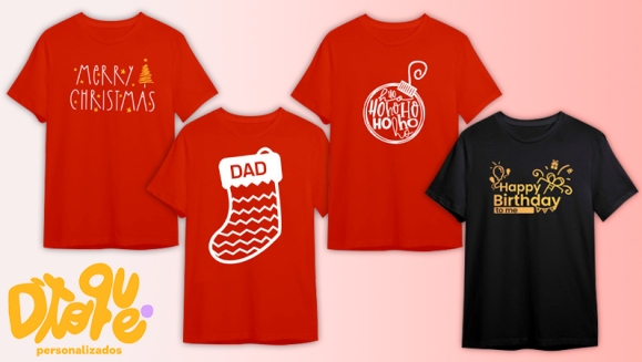 [Image: ¡Paga $10 en Lugar de $20 por 2 Camisetas o 4 Tazas o 1 Camiseta y 2 Tazas con Diseño a Elección Según Catálogo (Navideño o de Cumpleaños)!m]